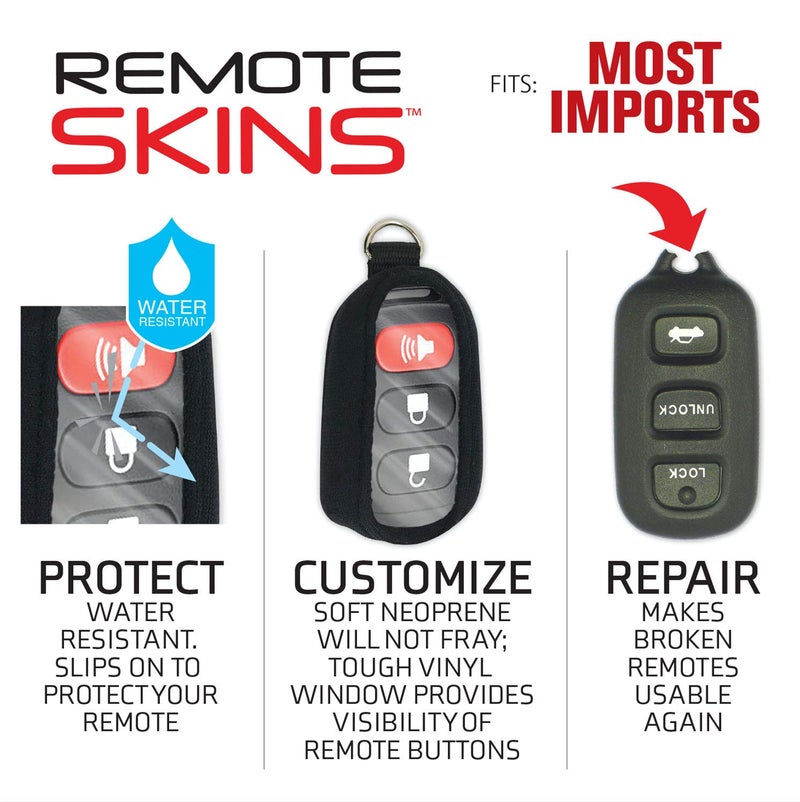 Lucky Line Flexible Remote Skin, Universal, 1 Pack (49001) , Black - Image 5